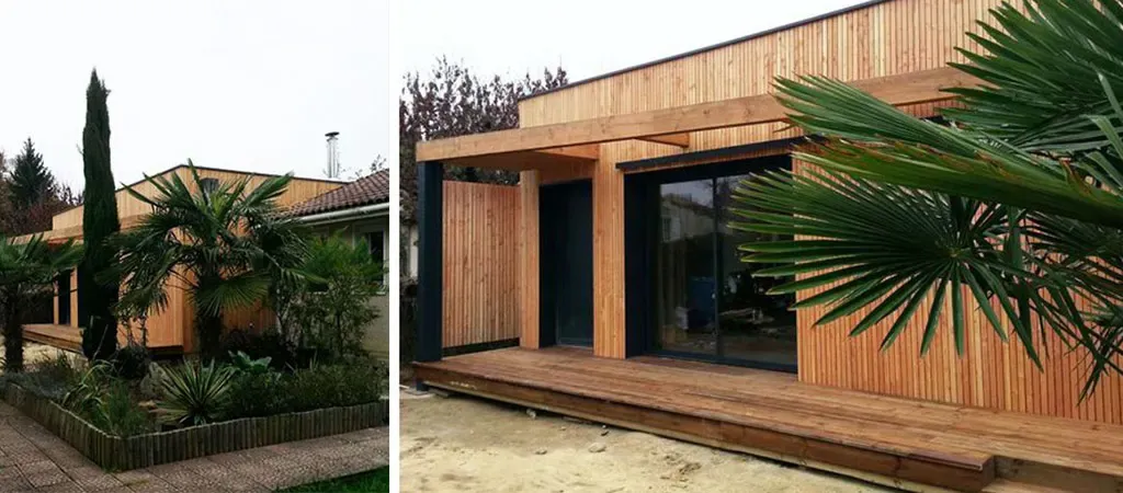 6. Extension en bois, réalisée par l’agence Archisof — photo 1