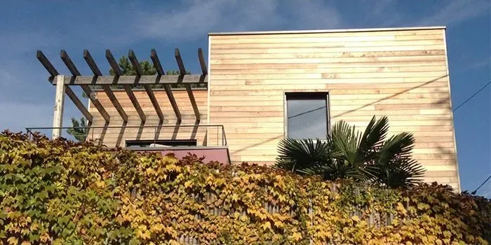 9/ Surélévation en bois d’une maison moderne réalisée par l’agence Helene Lamboley Architecte — photo 4