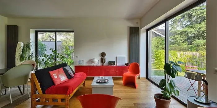 9/ Surélévation en bois d’une maison moderne réalisée par l’agence Helene Lamboley Architecte — photo 6