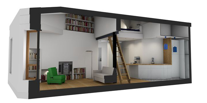 plan 3D renovation appartement
