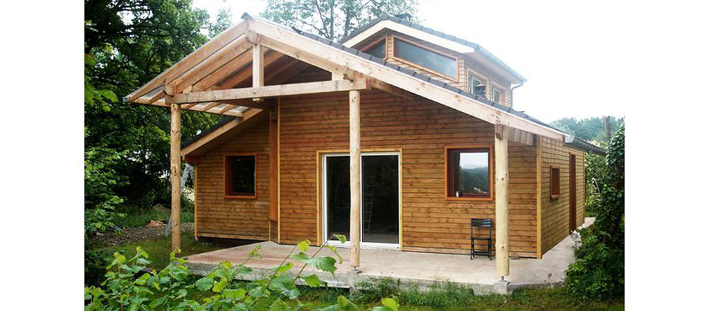 construction ossature bois architecte
