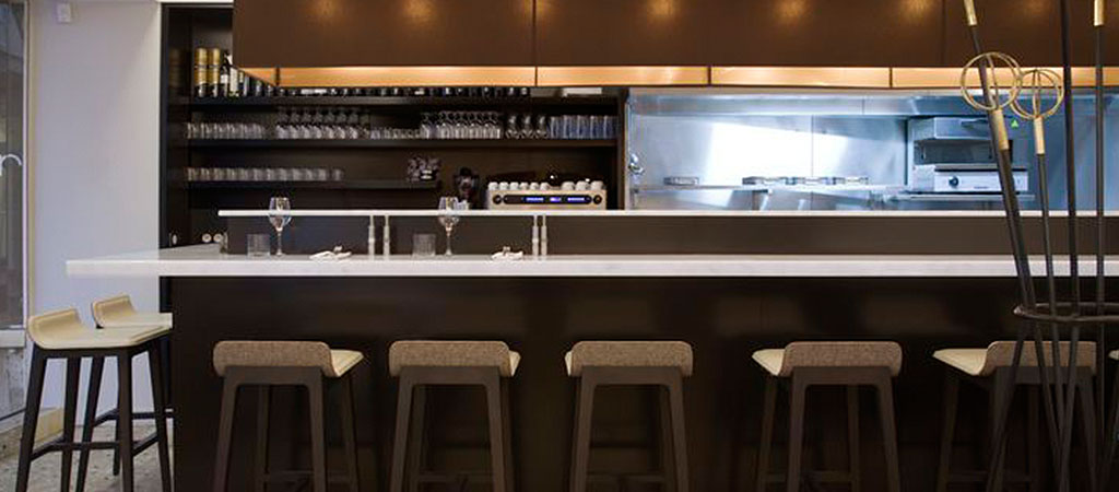 bar reception restaurant architecte