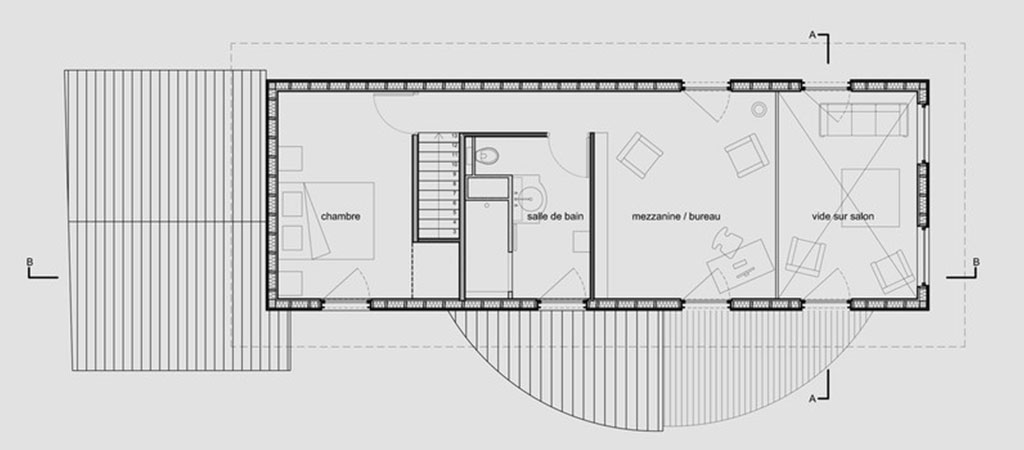 plan construction maison architecte