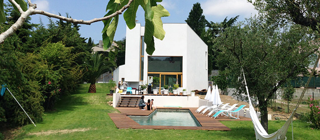 maison contemporaine piscine architecte