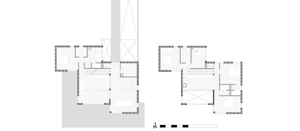 plan construction maison bois