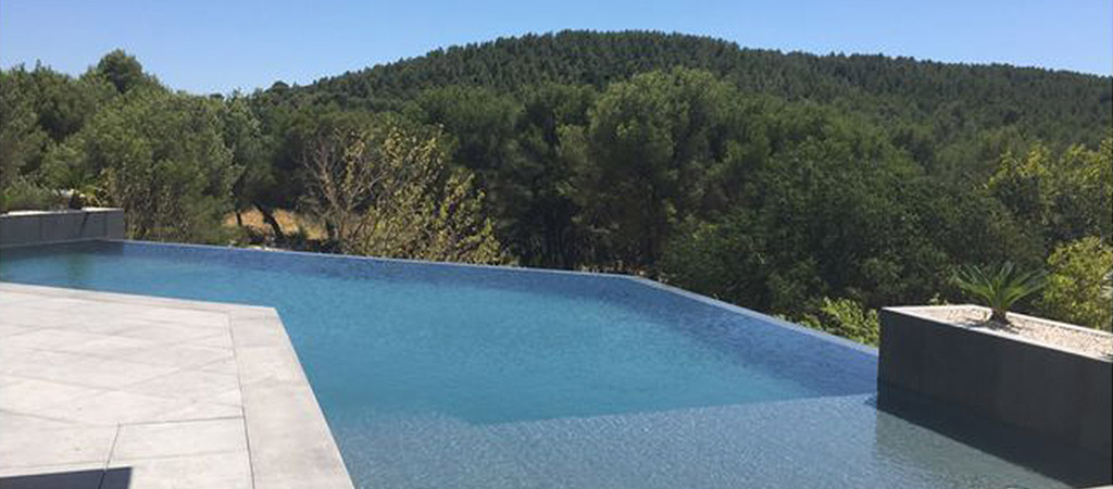 piscine vue nature villa