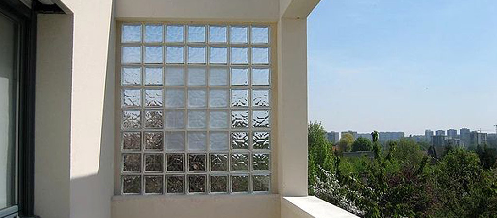 terrasse mosaique maison contemporaine